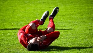 injured soccer player