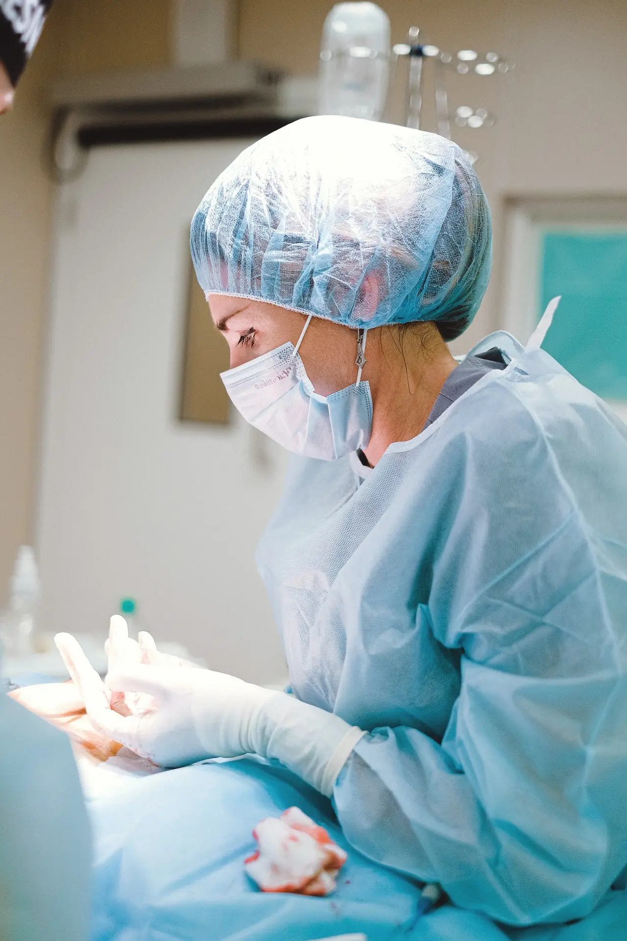 Female surgeon