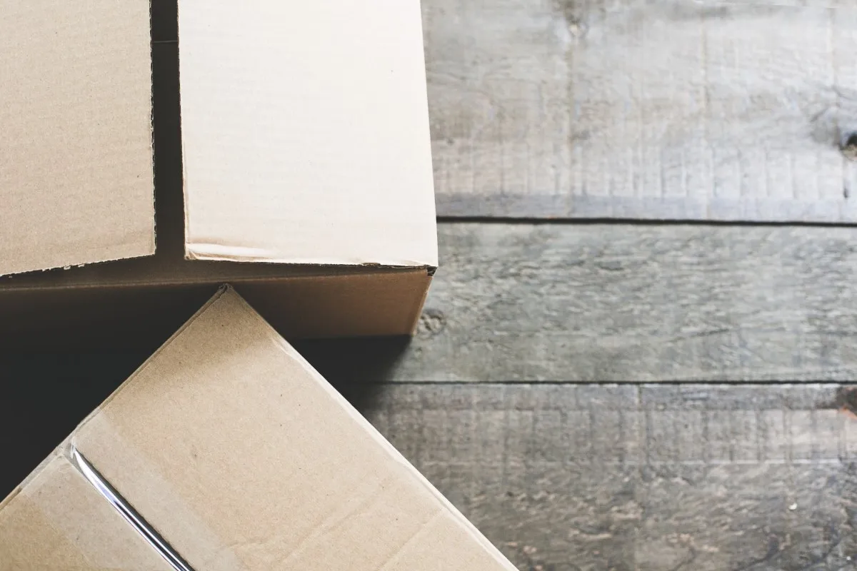 boxes used for shipping - we're moving